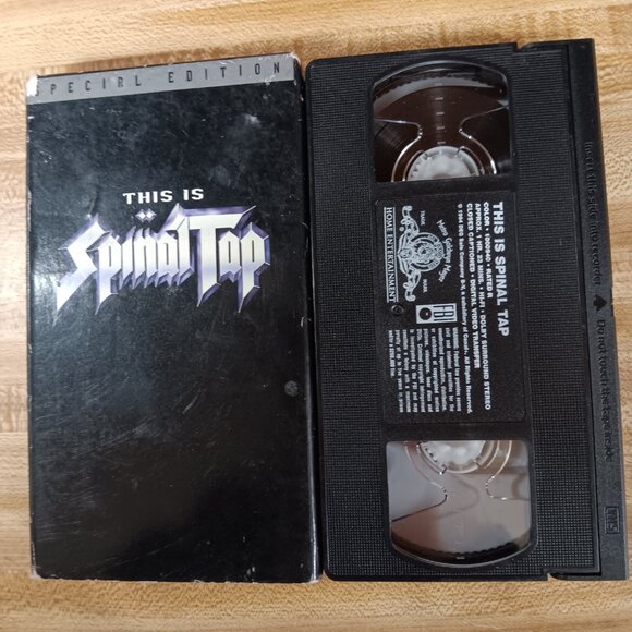 This Is Spinal Tap 1984 VHS Special Ed Heavy Metal Cult Comedy VTG Rob Reiner - Picture 7 of 8